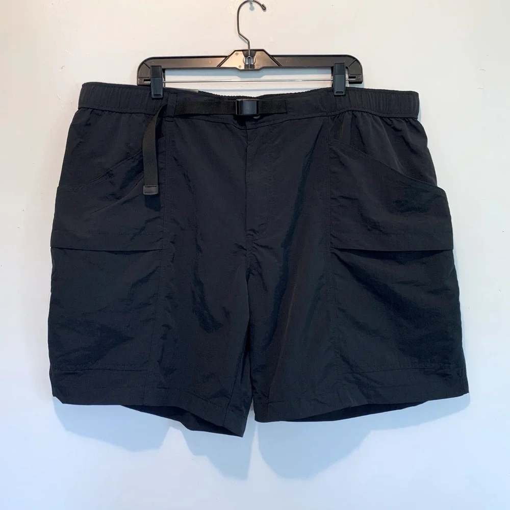 Eddie Bauer Ripstop Tech Black Shorts Men’s XXL